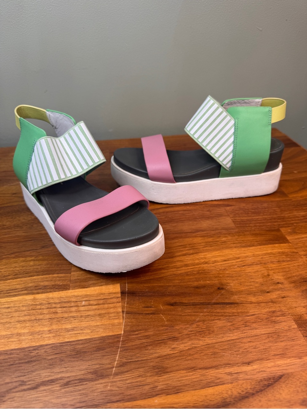 United Nude Rico Sandal Magnolia Lavender Green Platform 37
